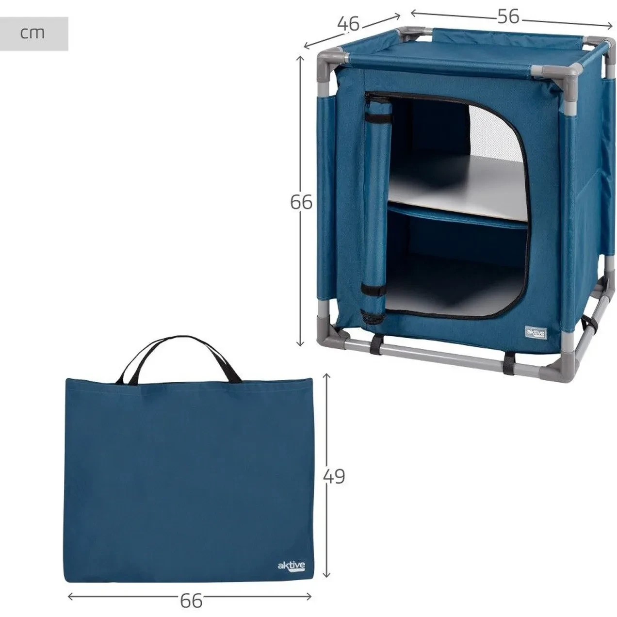 Imagen de ARMARIO CAMPING AKTIVE 63X44X6