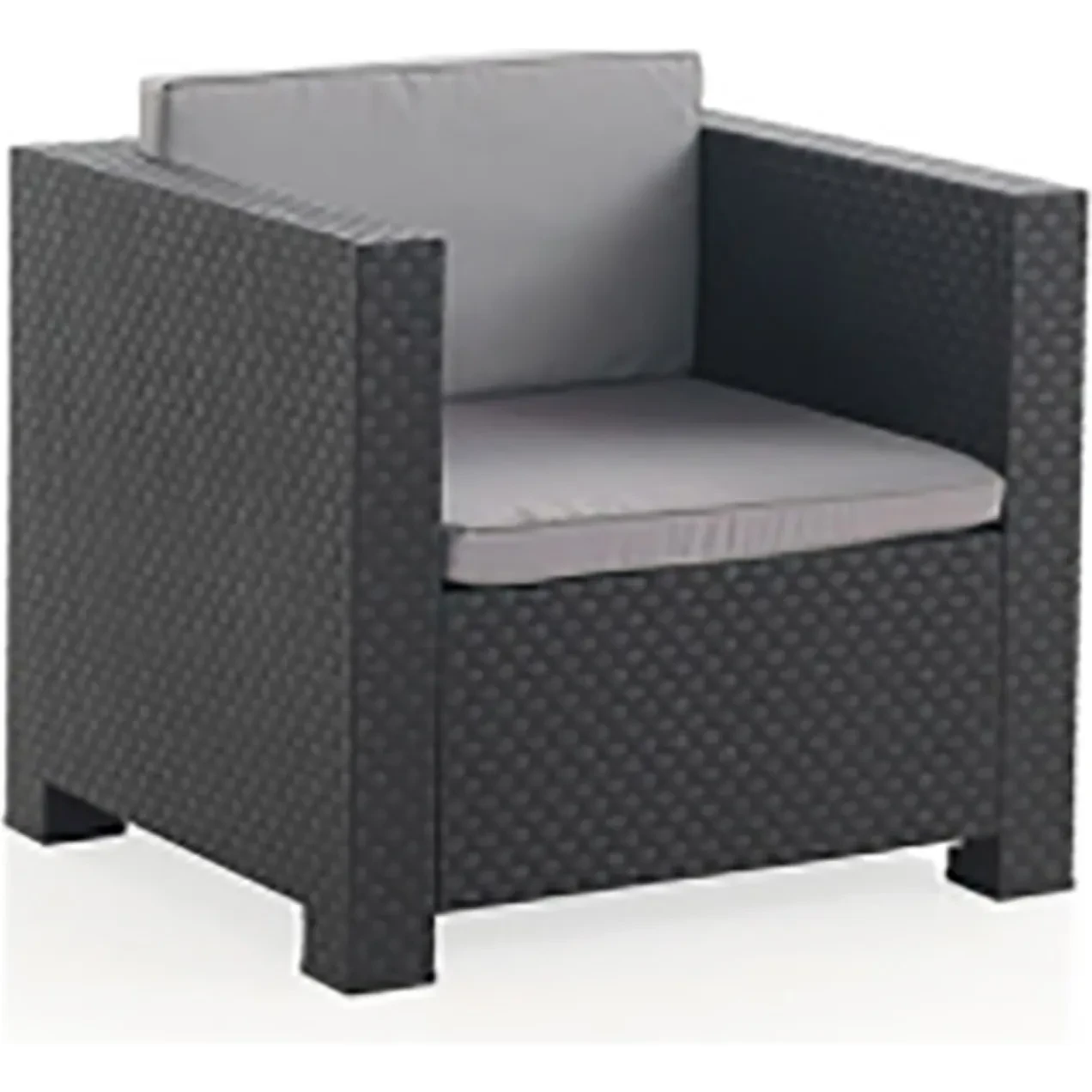 Imagen de SILLON RATAN RESINA DIVA GRAFI