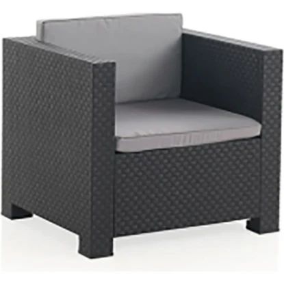 Imagen de SILLON RATAN RESINA DIVA GRAFI