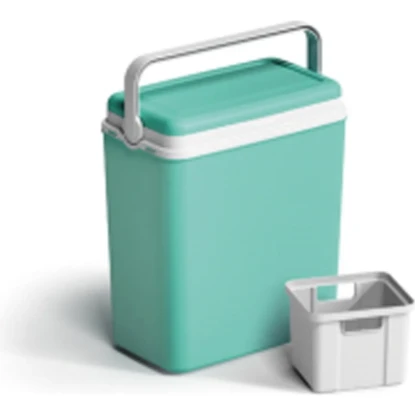 Imagen de NEVERA RIGIDA 29 L AZUL TQ 40X