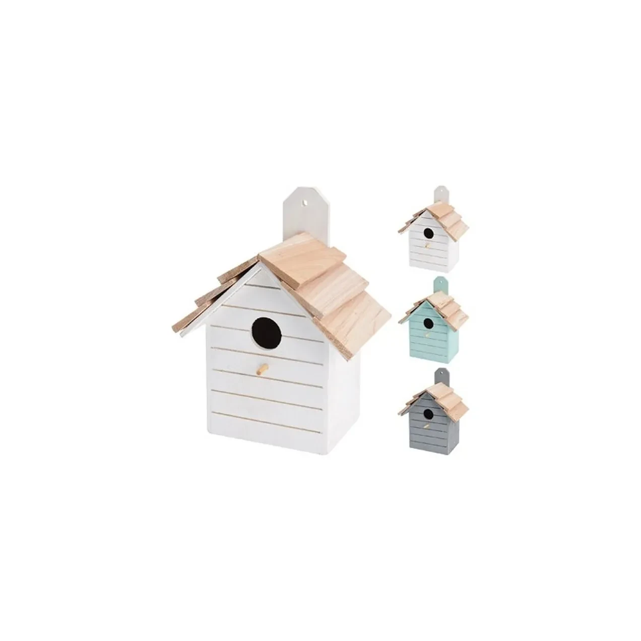 Imagen de CASITA PAJAROS MADERA SURTIDAS