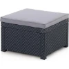 Imagen de POUF RATAN RESINA DIVA GRAFITO