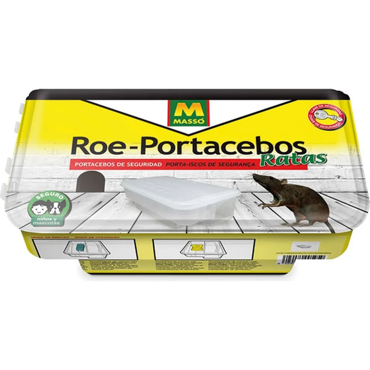 Imagen de PORTACEBOS RATAS Y RATONES MASSO