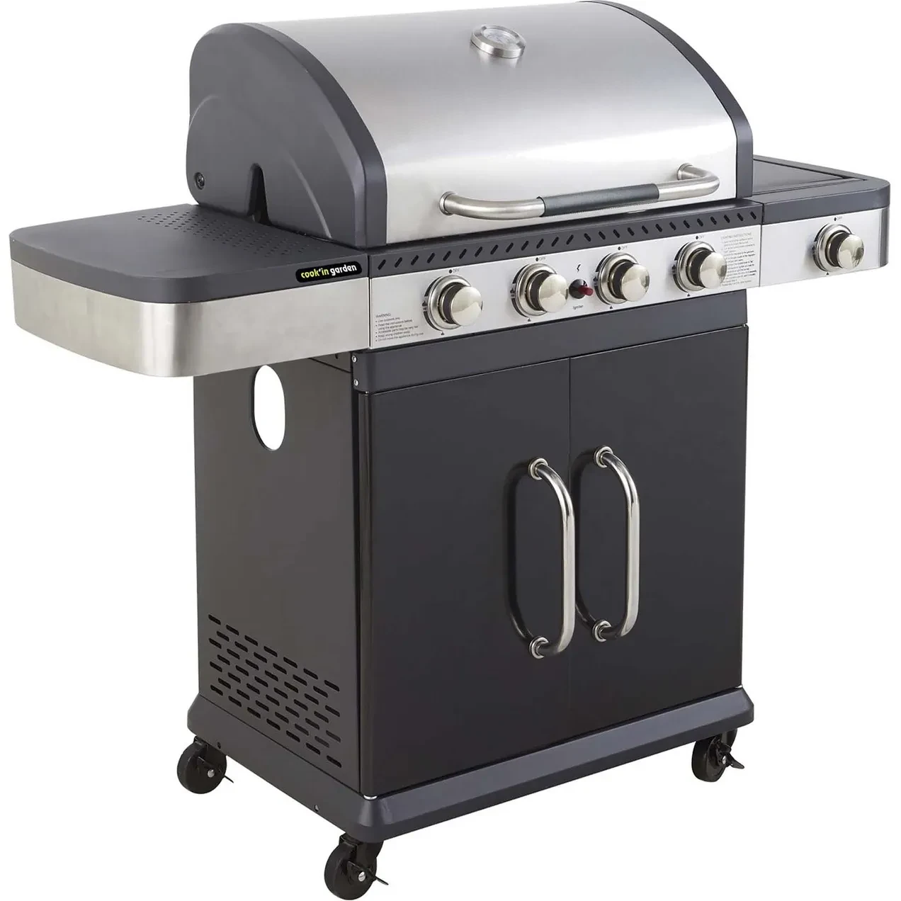 Imagen de BARBACOA GAS FIDGI 4 FUEGOSM C