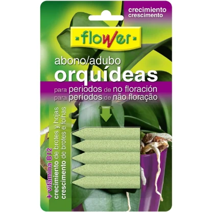 Imagen de ABONO CLAVOS ORQUIDEAS BLISTER 5 UNIDADES FLOWER