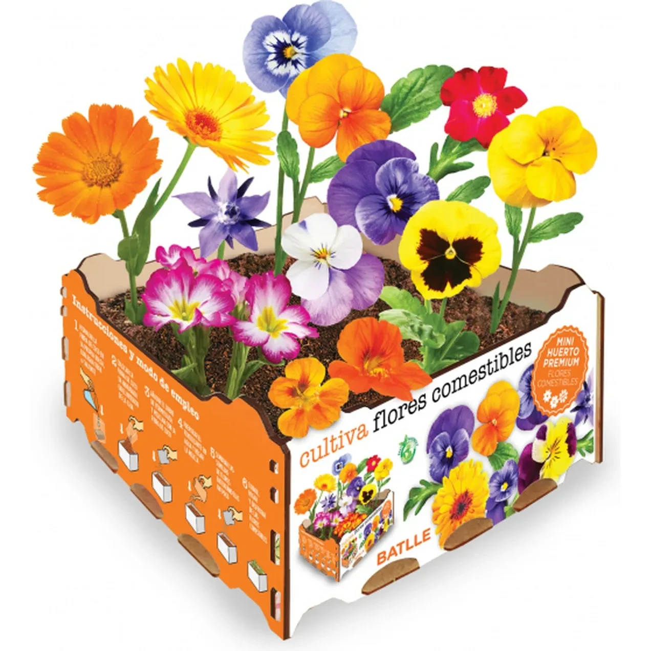 Imagen de HUERTO URBANO FLORES COMESTIBL