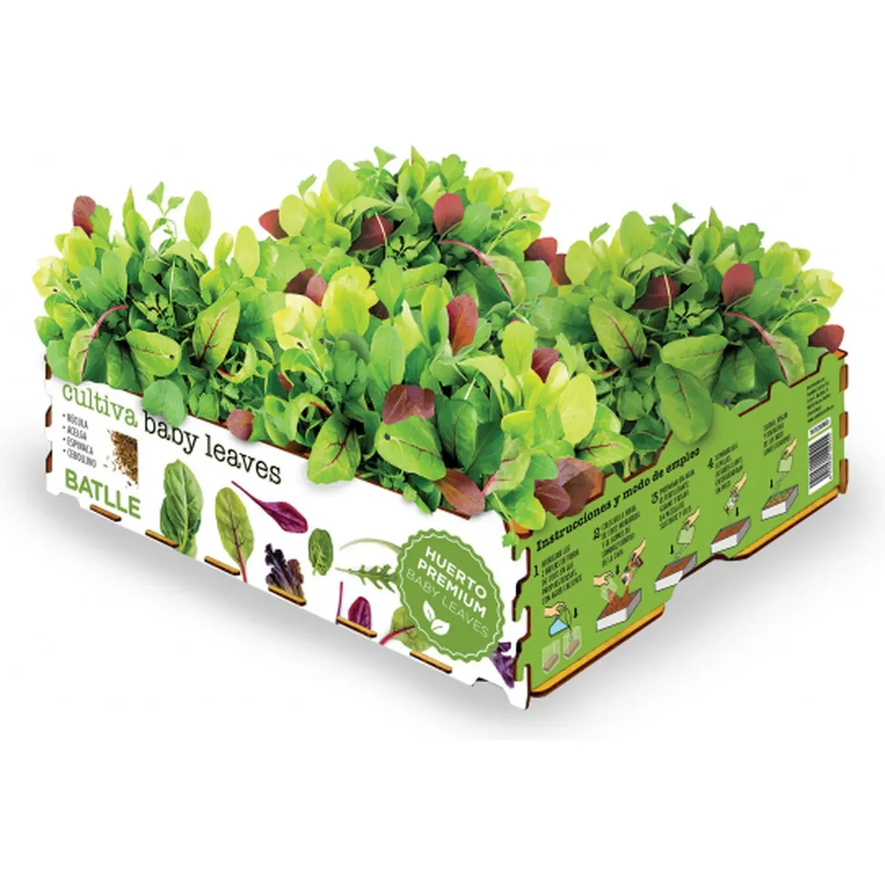 Imagen de HUERTO URBANO BABY LEAVES BATL