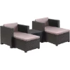 Imagen de MUEBLE JARD 5PZ SIRA RES GRAFI