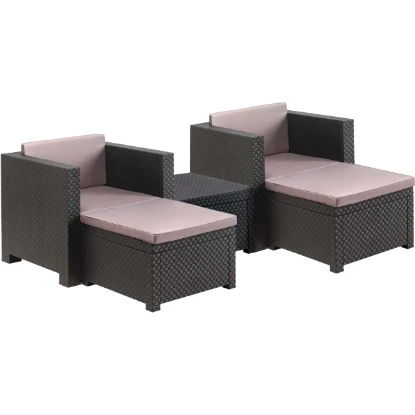 Imagen de MUEBLE JARD 5PZ SIRA RES GRAFI