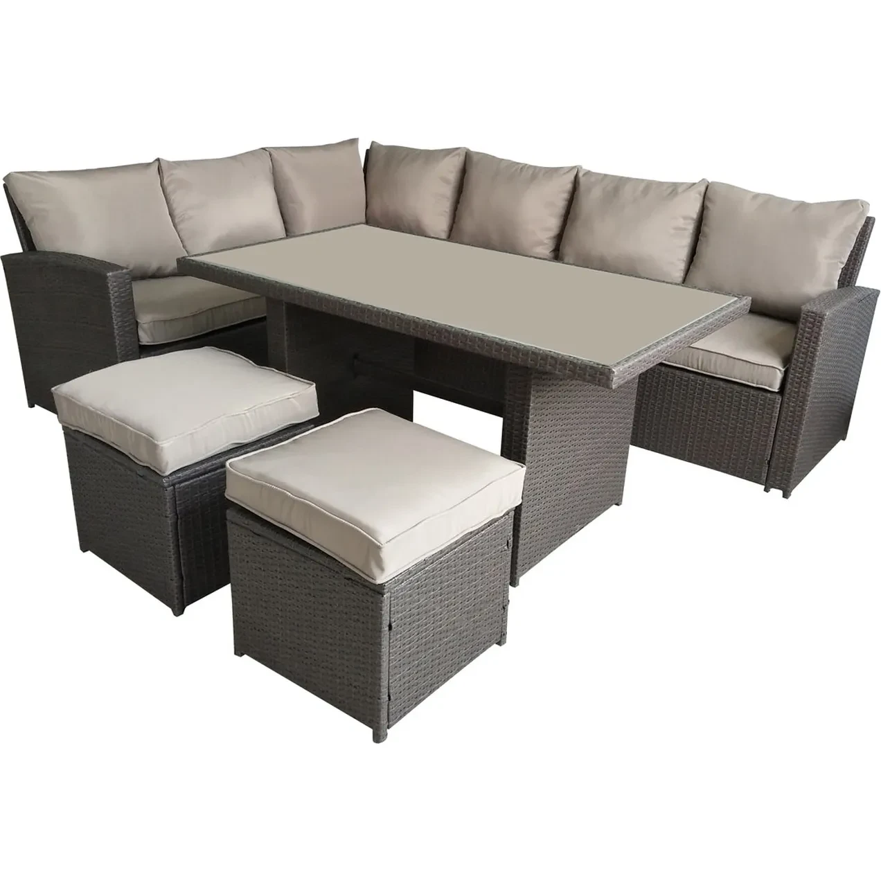 Imagen de MUEBLE JARD BRASILIA RATAN BEI