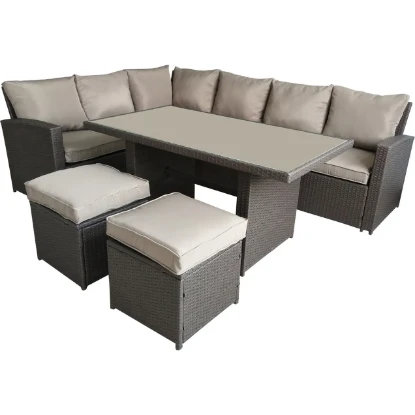 Imagen de MUEBLE JARD BRASILIA RATAN BEI