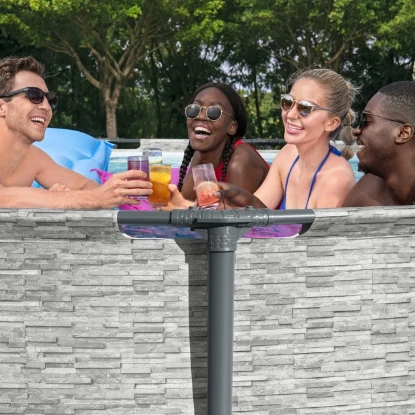 Imagen de PISCINA PVC 427X122CM STEEL FR