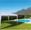 Imagen de CENADOR JARD 3X3 MT MET BLANCO