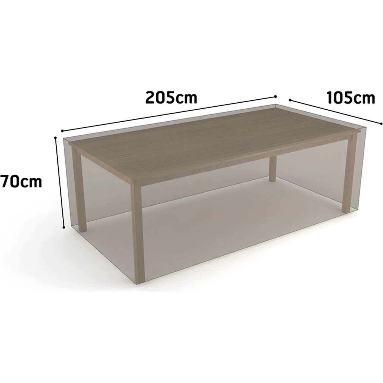 Picture of FUNDA MESA RECTANGULAR VISON 2
