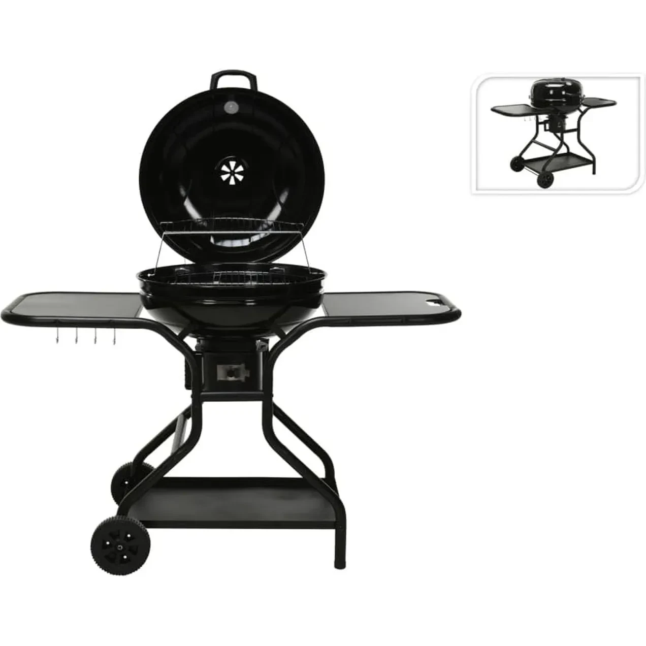 Imagen de BARBACOA CARBON REDONDA CON AL