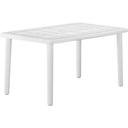 Imagen de MESA RECTANGULAR OLOT BLANCA 1