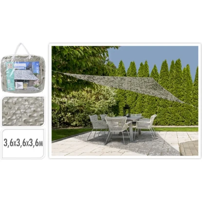 Imagen de TOLDO VELA TRIANGULAR 3.6X3.6X