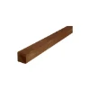 Imagen de POSTE MADERA CUADRADO MARRON 7