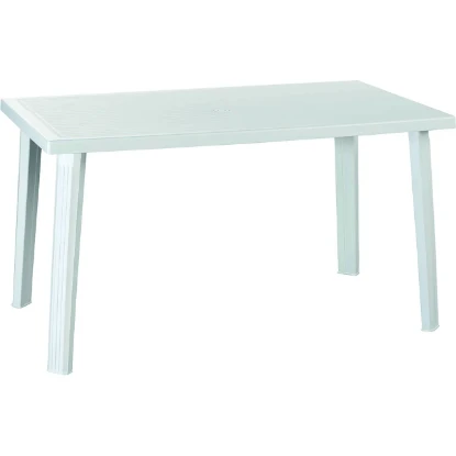 Imagen de MESA RESINA DOMINGO BLANCO 130