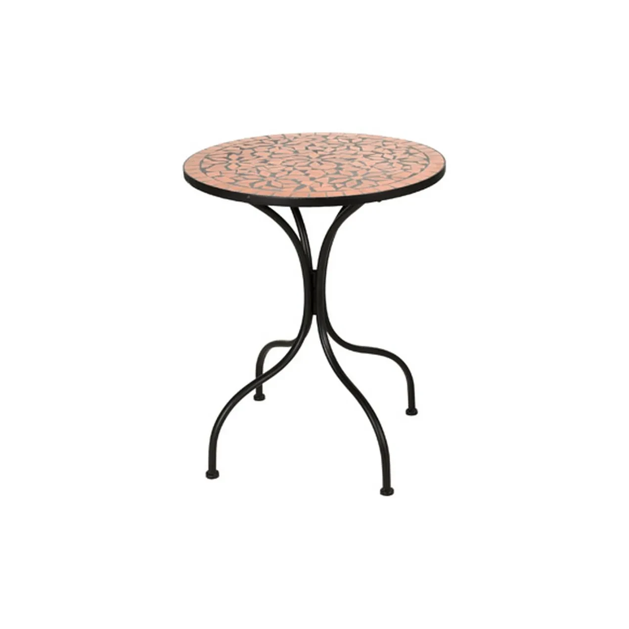 Imagen de MESA ACERO MOSAICO Ø 60 CM