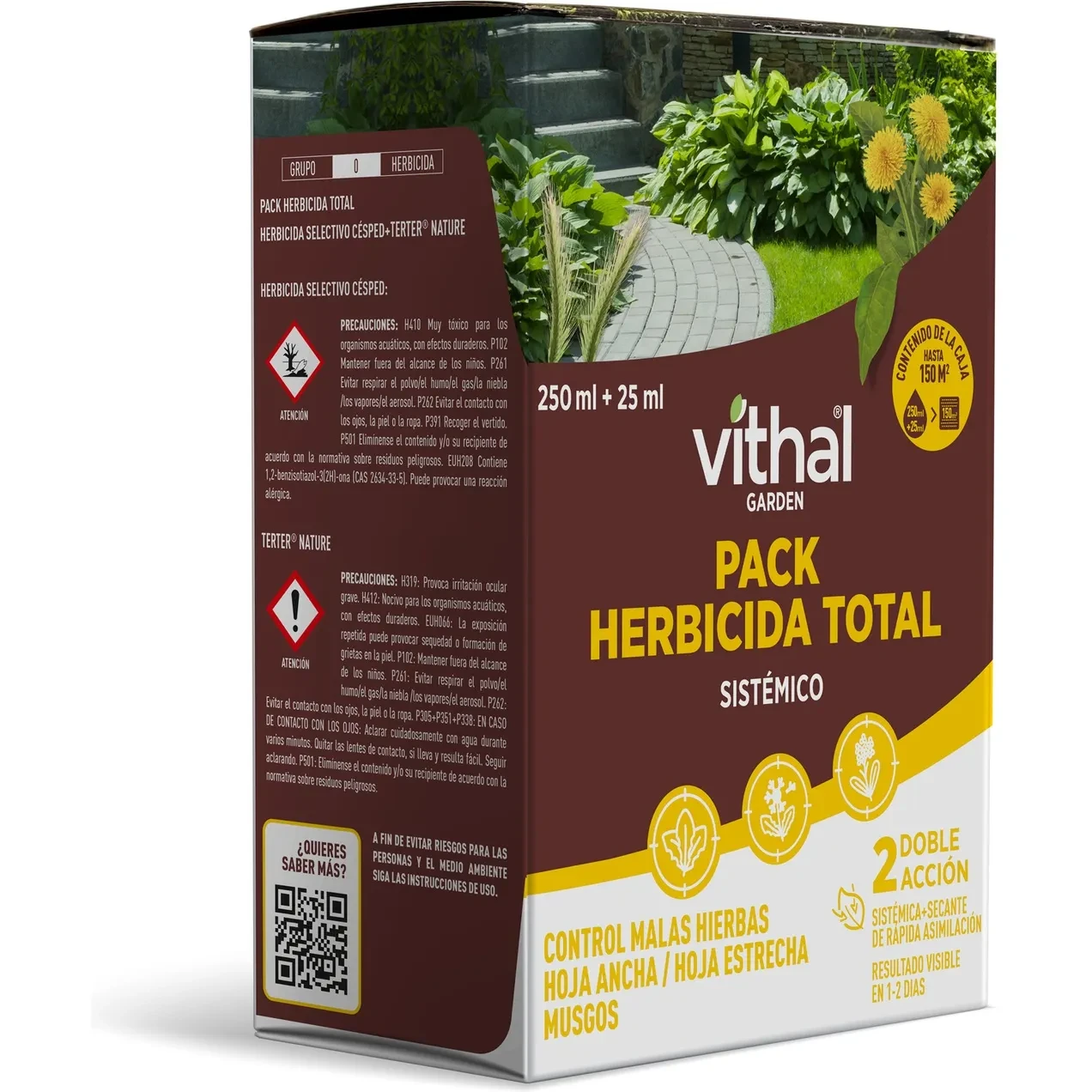 Picture of HERBICIDA TOTAL 250 ML + 25 ML