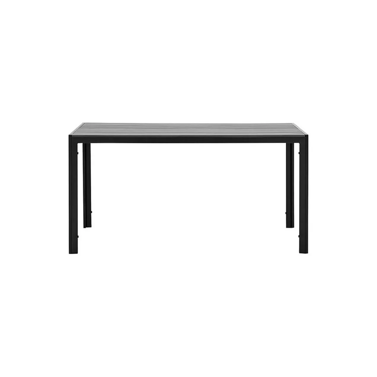 Imagen de MESA ALUMINIO POLYWOOD NEGRA/G