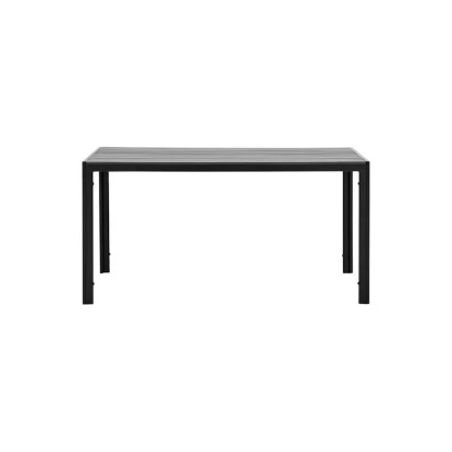 Imagen de MESA ALUMINIO POLYWOOD NEGRA/G