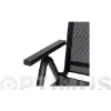 Imagen de SILLON POSICIONES ALUMINIO TEX