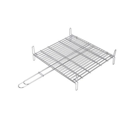 Imagen de PARRILLA DOBLE INOX 18/8 50X50