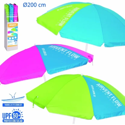 Imagen de SOMBRILLA PLAYA 200CM NYL SURT
