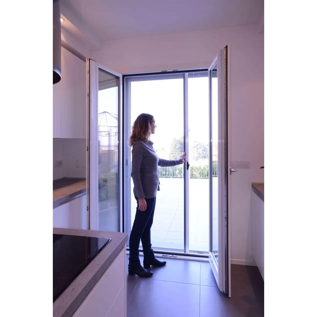 Imagen de MOSQUITERA PARA PUERTA ENROLLA