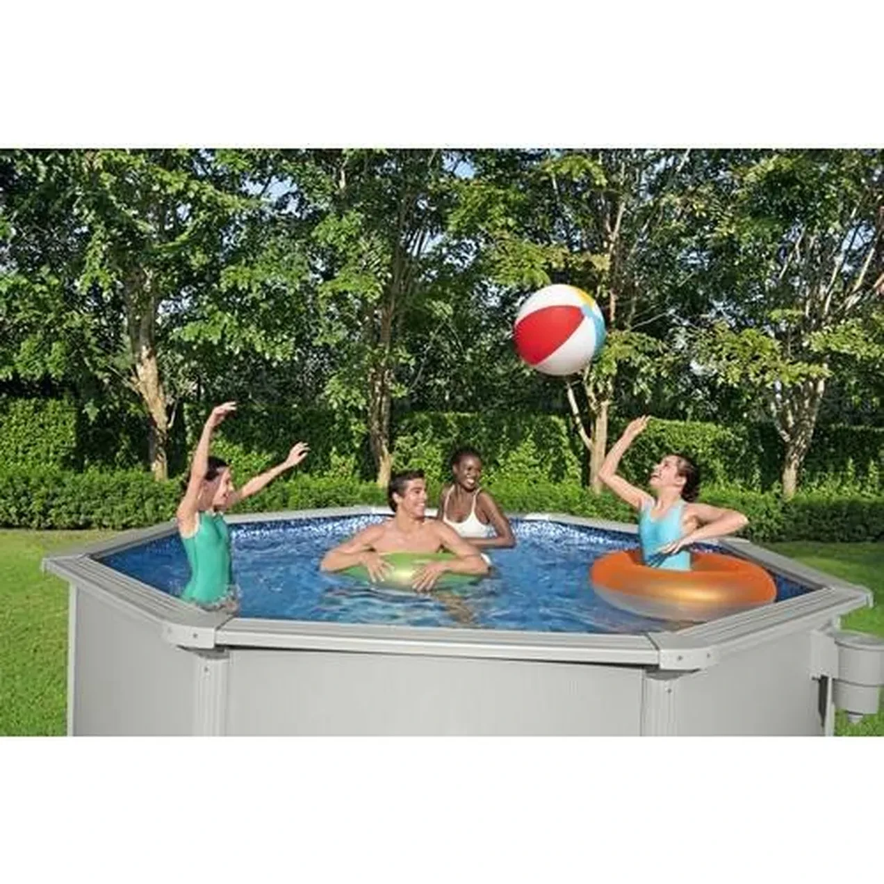Imagen de PISCINA CHAPA 360X120CM HYDRIU
