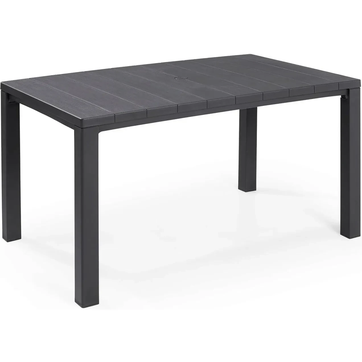 Imagen de MESA RESINA JULIE GRAFITO 147X