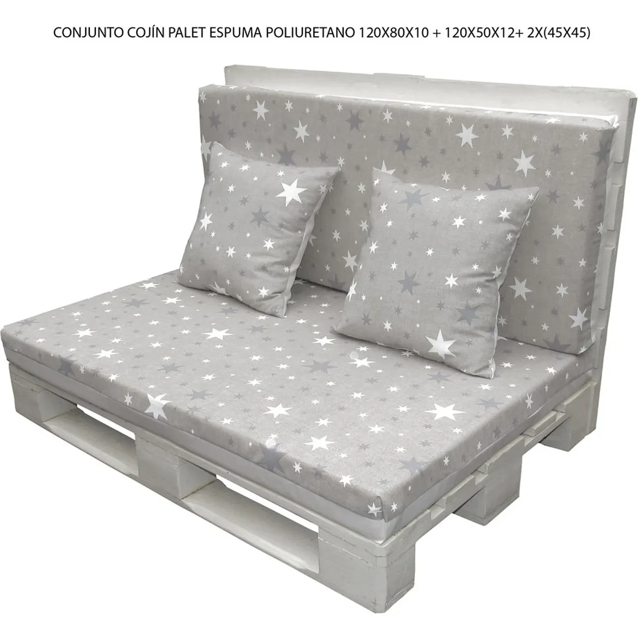 Imagen de COJIN PALET 120X80X12CM+120X50