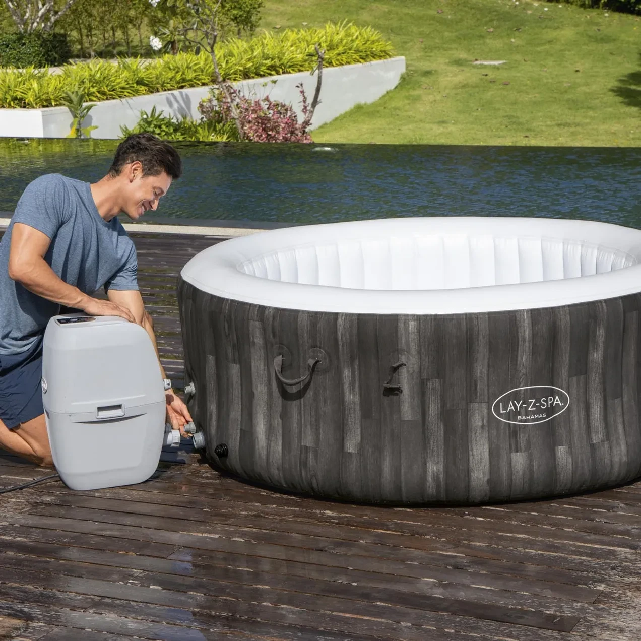 Imagen de SPA PISCINA 180X66CM BAHAMAS