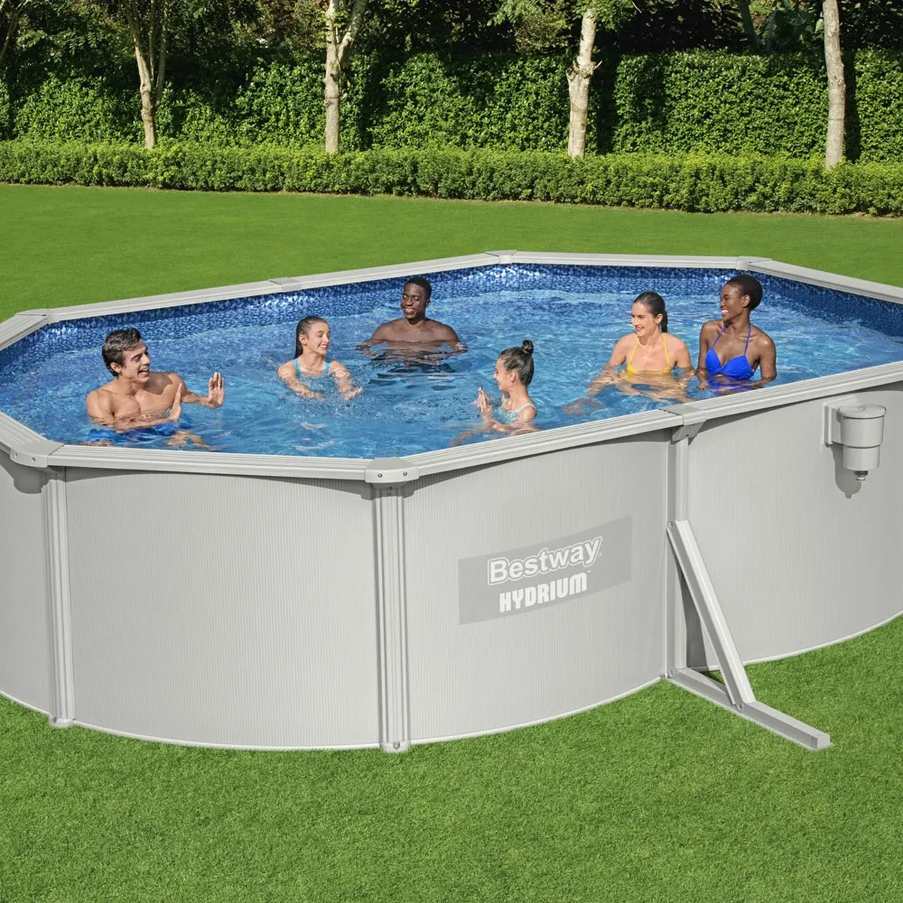 Imagen de PISCINA CHAPA 500X360X120CM HY