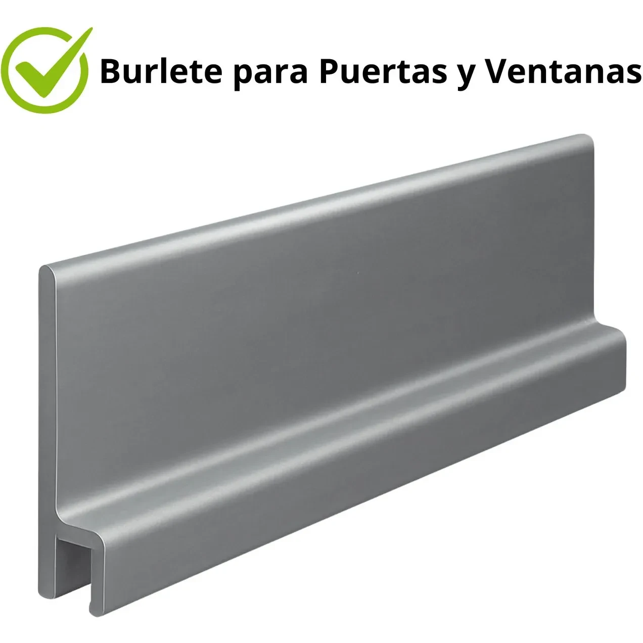 Imagen de BR BARRA BURLETE LATERAL RECTO 25 MM X 3 MT BR BARRA BURLETE LATERAL RECTO 25 MM X 3 MT