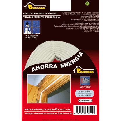 Imagen de BR BURLETE CAUCHO P 6MT BLANCO D/B BR BURLETE CAUCHO P 6MT BLANCO D/B
