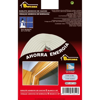 Imagen de BR BURLETE CAUCHO E 6MT BLANCO D/B BR BURLETE CAUCHO E 6MT BLANCO D/B
