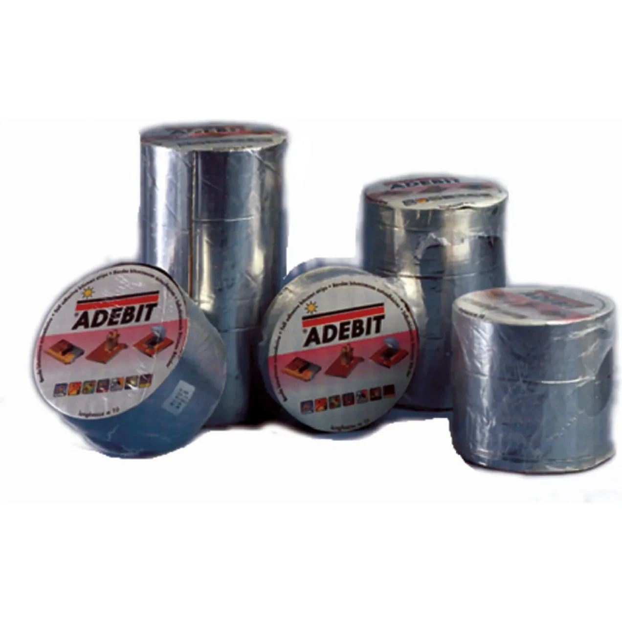 Imagen de TELA ASFALTAR FRIA ADEBIT 150MMX10 ( ALUMINIO ADH TELA ASFALTAR FRIA ADEBIT 150MMX10 ( ALUMINIO ADH