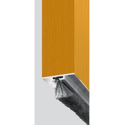 Imagen de BR BURLETE OCULTO ALUMINIO 1MT FLECO BR BURLETE OCULTO ALUMINIO 1MT FLECO
