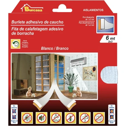 Imagen de BR BURLETE CAUCHO I 6MT BLANCO BR BURLETE CAUCHO I 6MT BLANCO