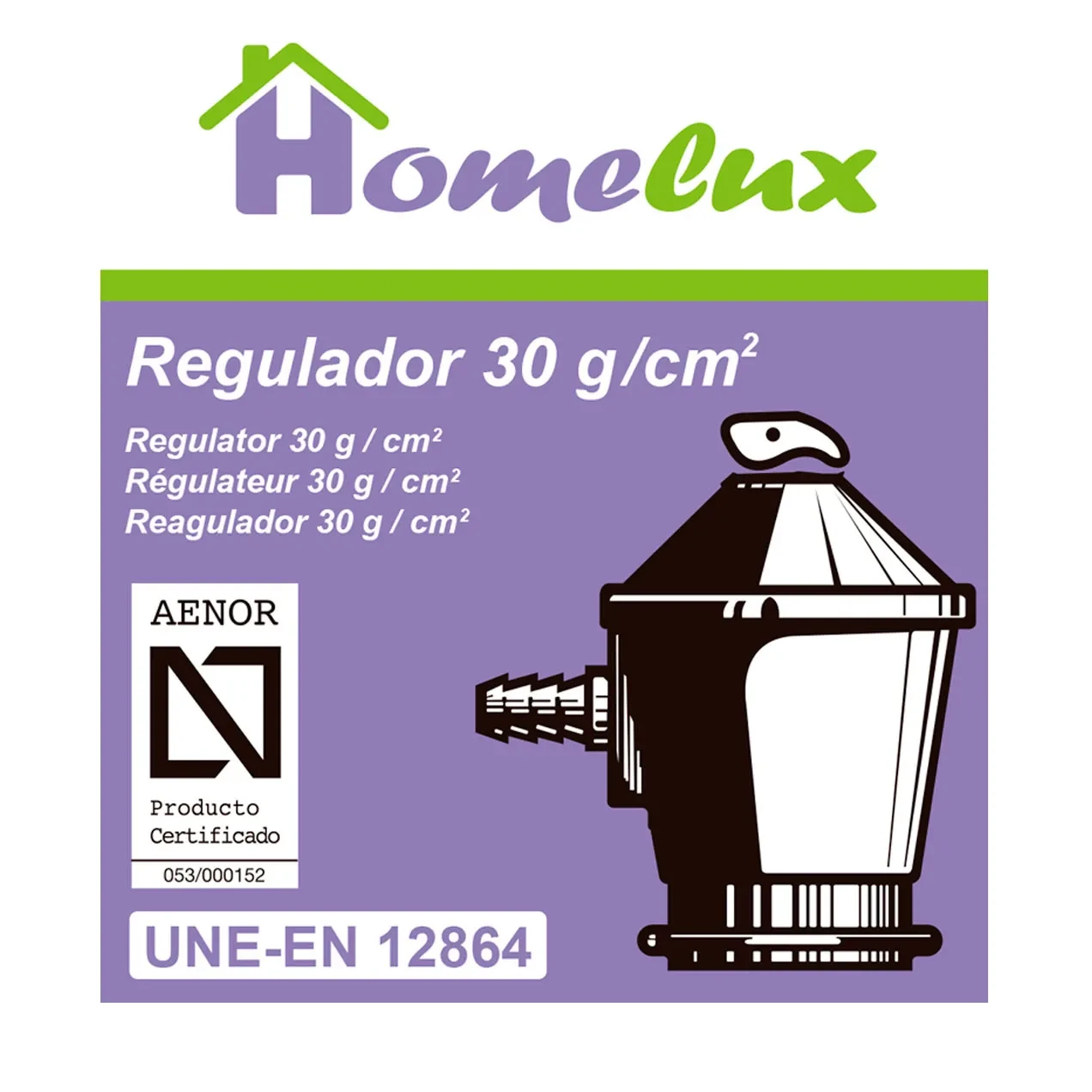 Imagen de HM REGULADOR GAS DOMESTICO HM REGULADOR GAS DOMESTICO